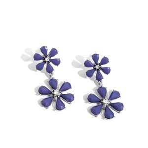 A Blast of Blossoms - Blue